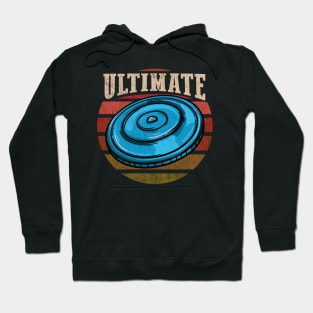 Vintage Retro Frolf Ultimate Frisbee Disc Golf T-shirt Hoodie